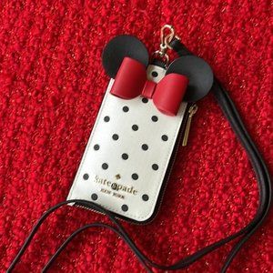 Kate Spade Disney X Kate Spade New York Other Minnie Mouse Lanyard White Multi